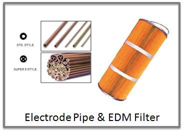 Electrode Pipe & EDM Filter